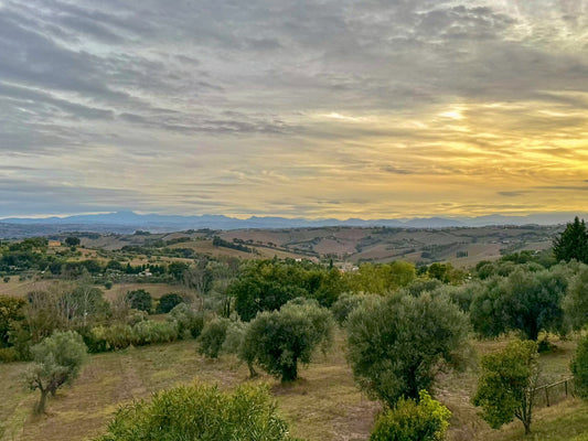 Apennine Mountains from Scapezzano
