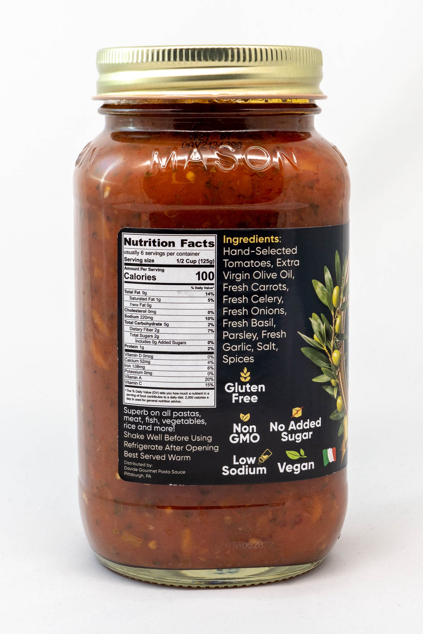 Sweet Basil Sauce 26oz