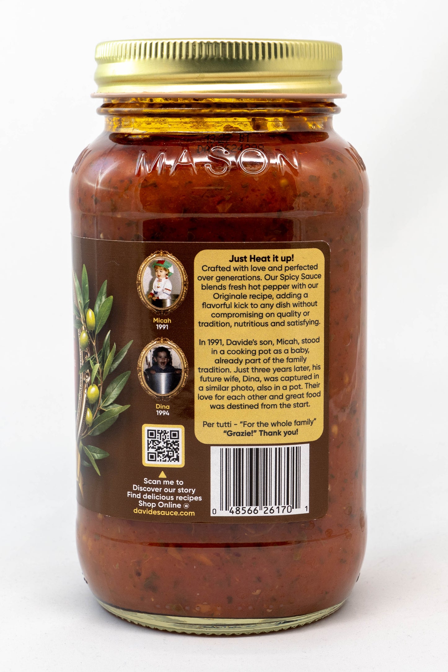 Spicy Tomato Sauce 26oz