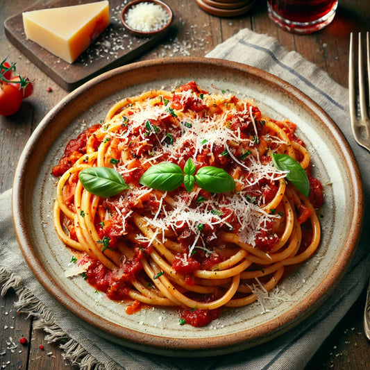 Bucatini Amatriciana alla Romana